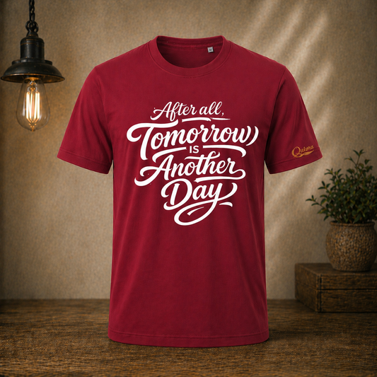 T-shirt 'After all Tomorrow is Another Day'