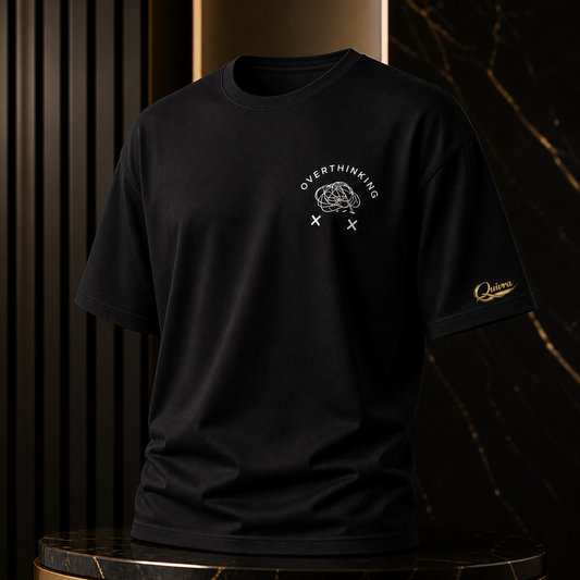 T-shirt 'overthinking'